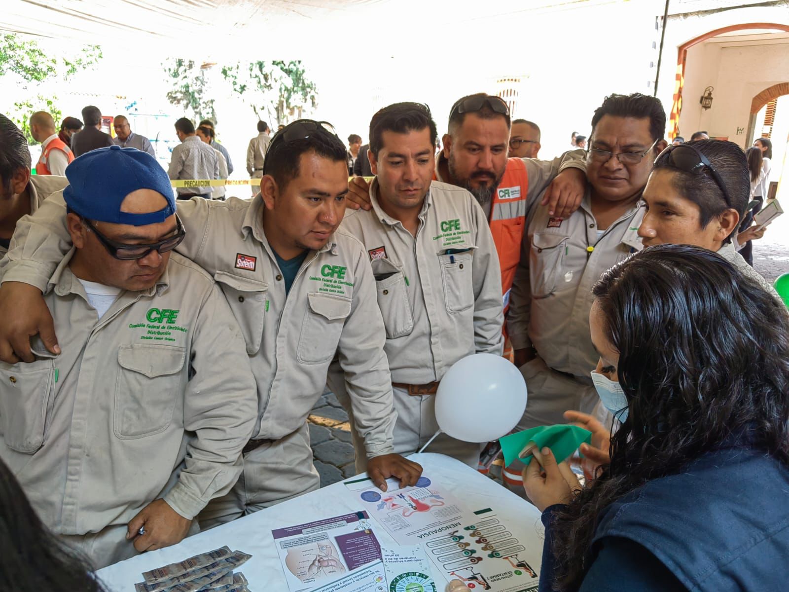 Se realizó Feria de la Salud IMSS-CFE-SUTERM en el Centro Vacacional 'La Trinidad'